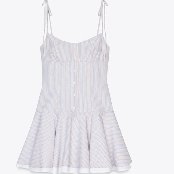 Short Striped Dress - Picture 1 of 4